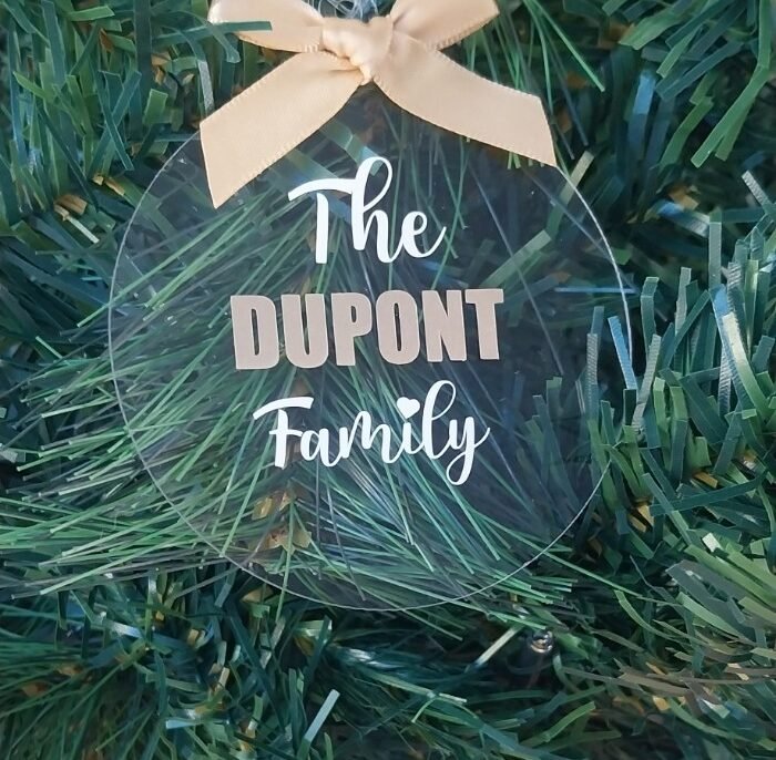 Suspension "Noël Family"