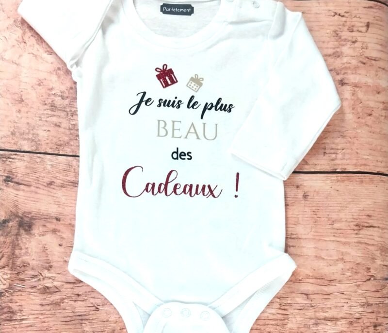 BODY Bébé "Je suis le plus beau des cadeaux"