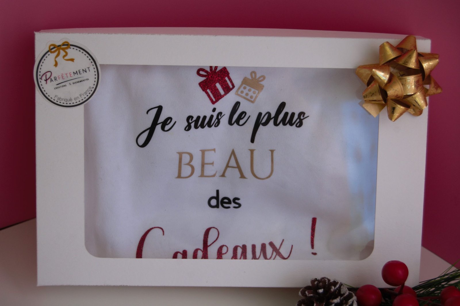BODY Bébé "Je suis le plus beau des cadeaux" – Image 2