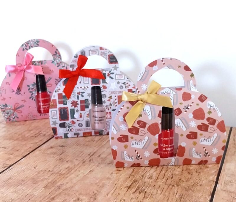Vernis à ongles pochette Noël