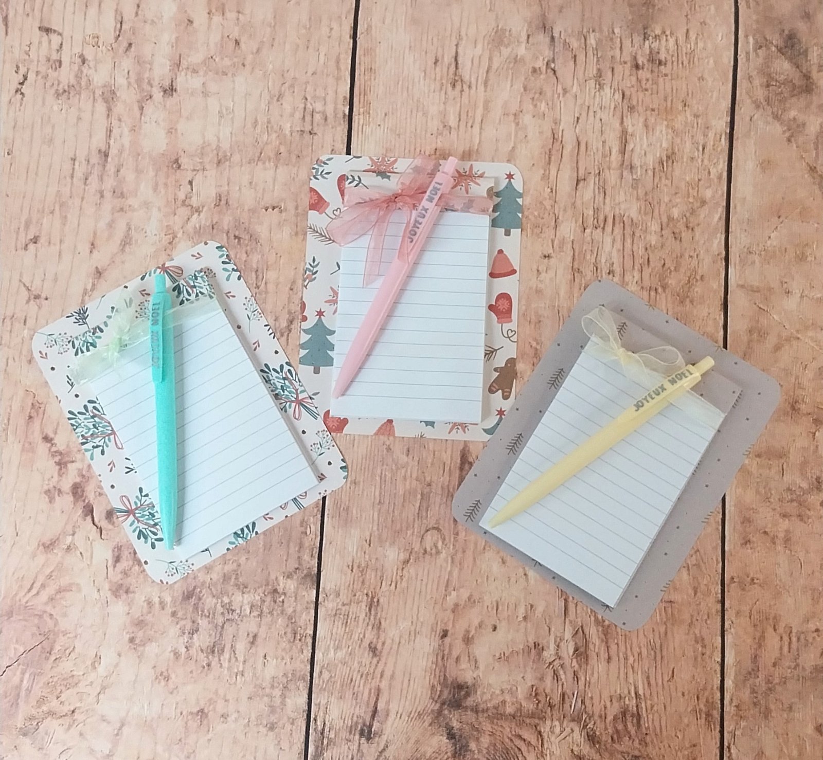 Set papeterie Joyeux Noël