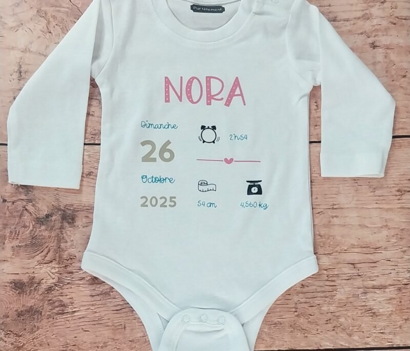 BODY Bébé "Faire part"