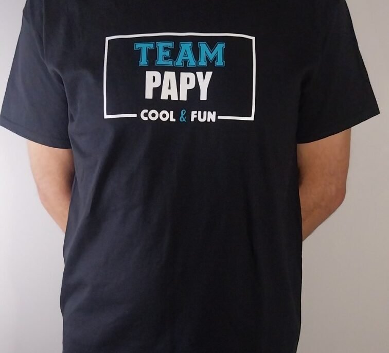 Tshirt Team Papy Cool & Fun